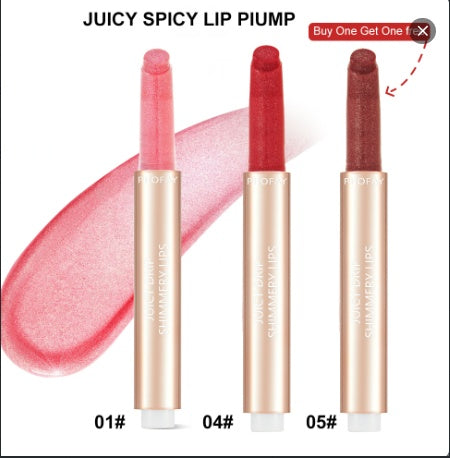 Hydrating formula with glossy shine