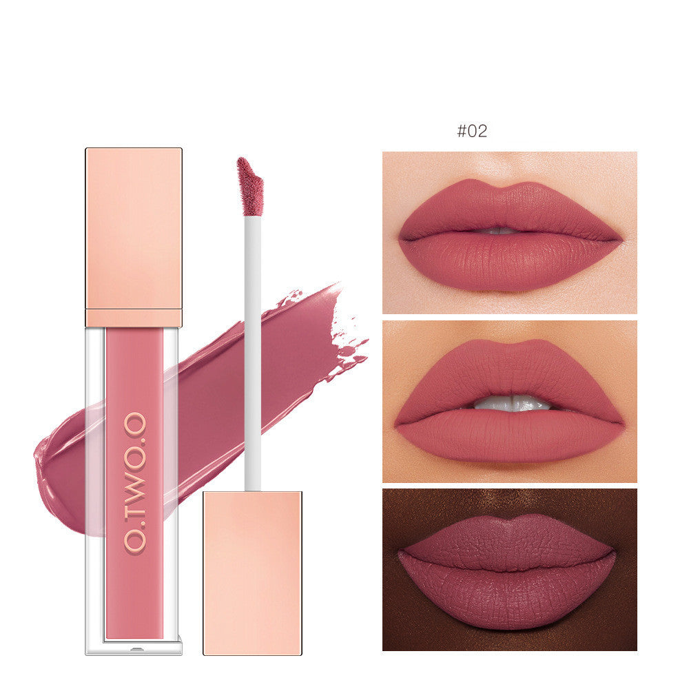18-Color Fog Lip Glaze – Air-Matte