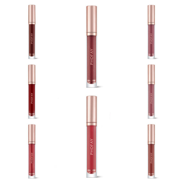 Soft, smooth lips with a glossy finish