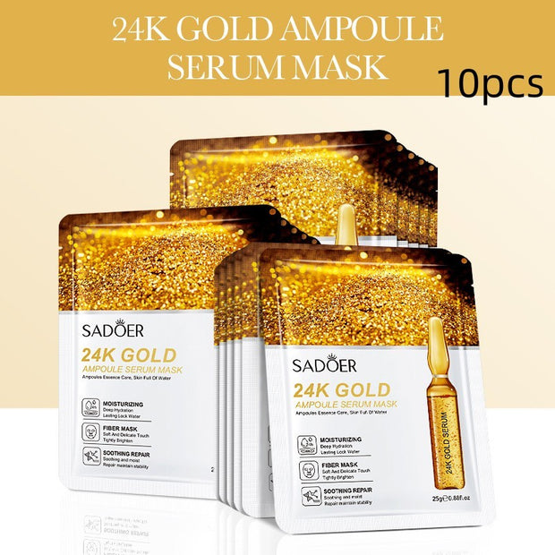 24K Gold Hydrating & Brightening Sheet Mask (25ml)