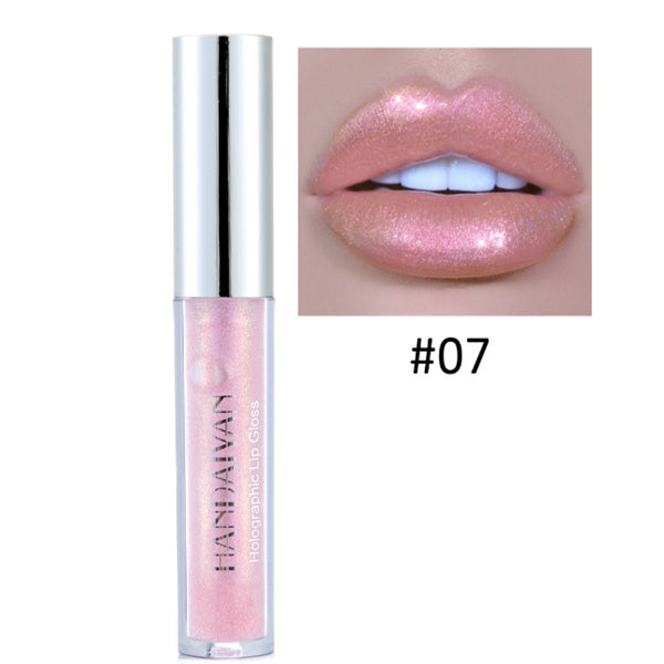 Polarized Lip Gloss with multidimensional shine