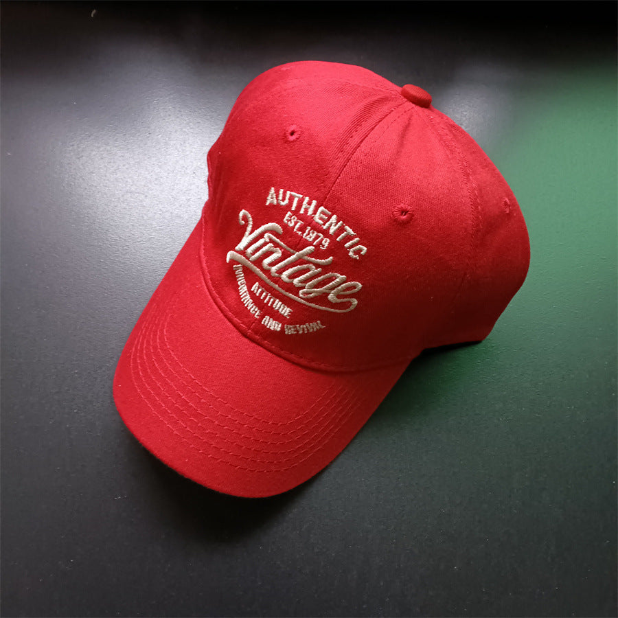 European And American Letter Baseball Cap