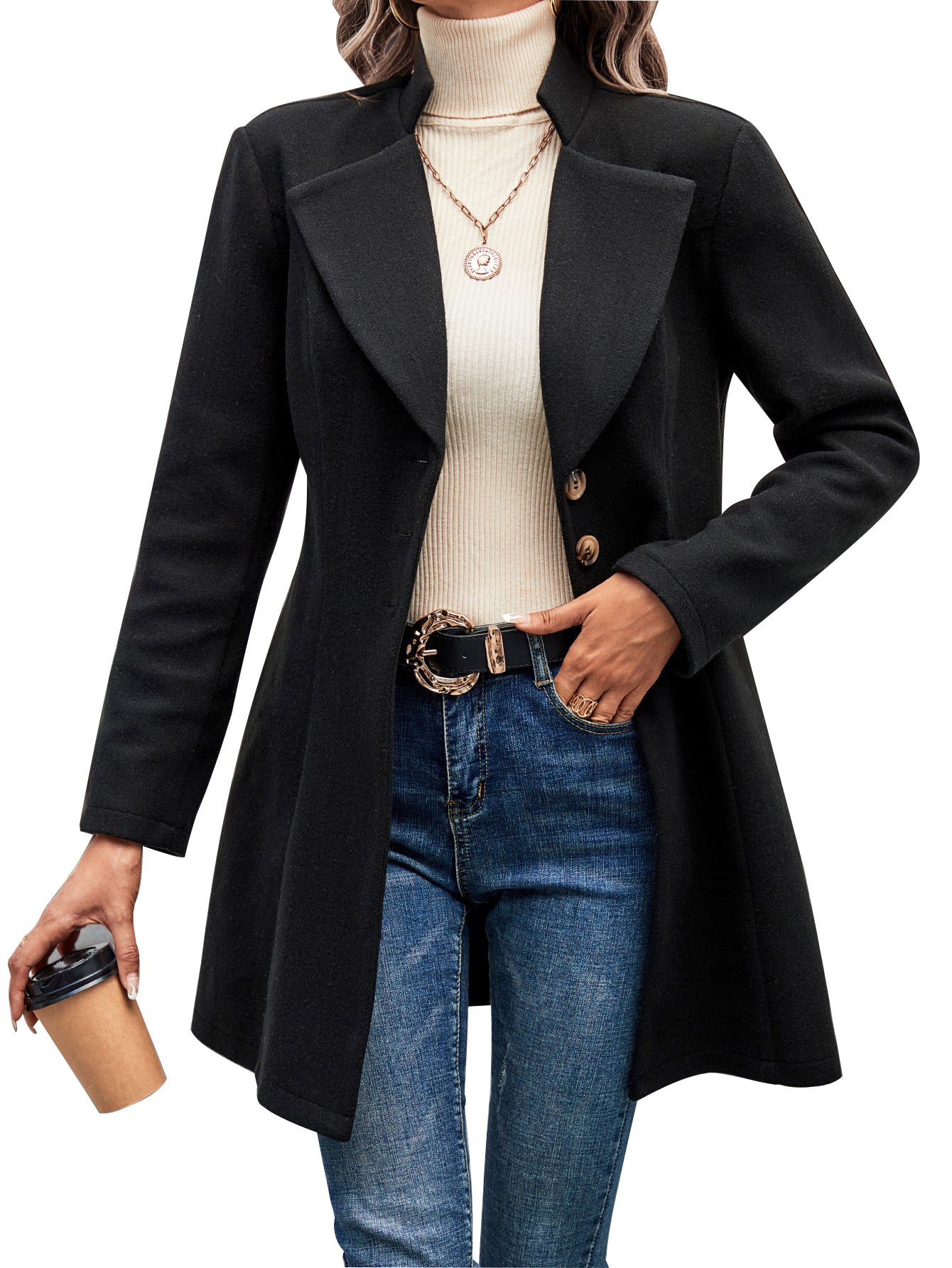 Women’s Drawstring Long Sleeve Top