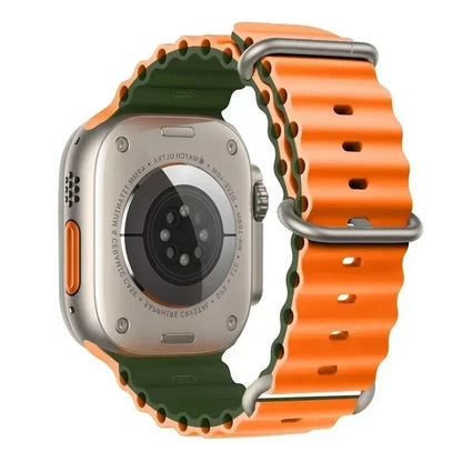 Ocean Band iWatch series 7 6 3 se 8 9 10 Apple Watch Straps