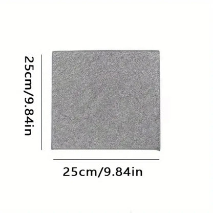 5/10/20pcs Ultra-fine Fiber Stain-removing Light Gray Cleaning Cloth Kitchen Towel