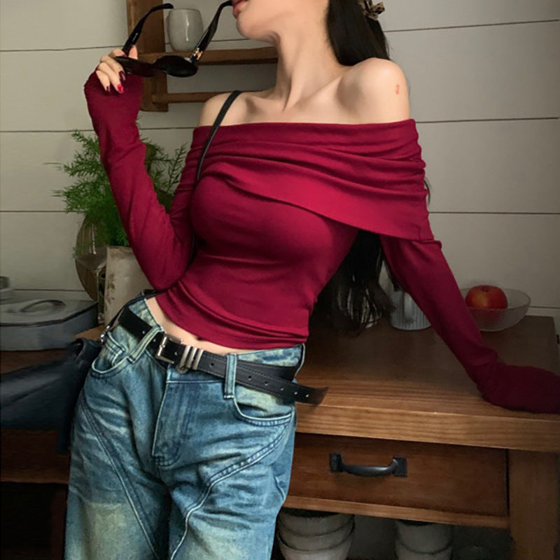 Slim Fit Bottoming T-Shirt