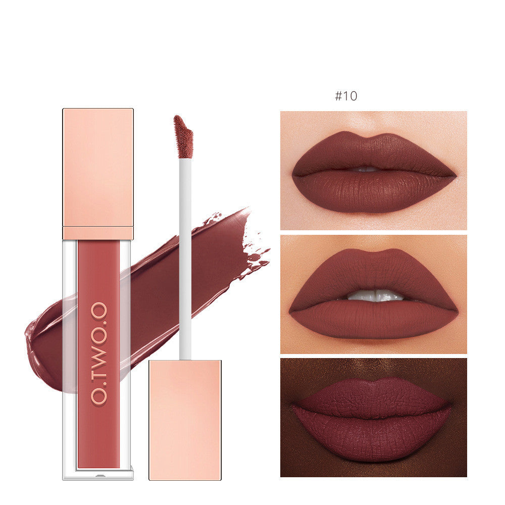 18-Color Fog Lip Glaze – Air-Matte