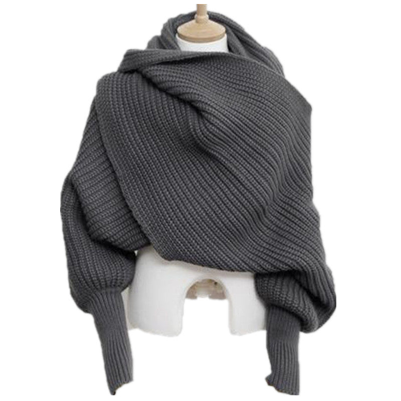 Scarf Cashmere Sweater