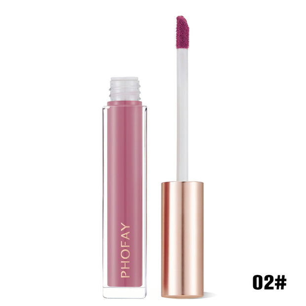 PHOFAY lip gloss for all-day comfort
