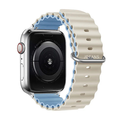 Ocean Band iWatch series 7 6 3 se 8 9 10 Apple Watch Straps