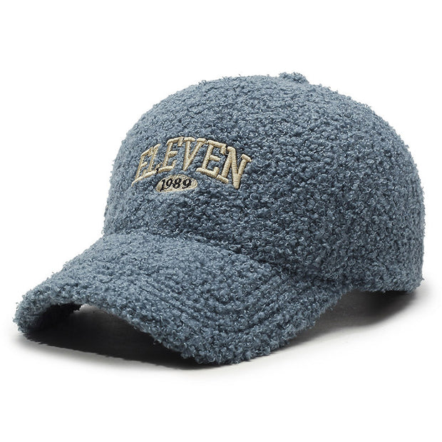 Winter Lambskin  Warm Baseball Cap