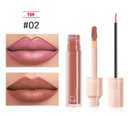 Smudge-proof liquid color with shine option