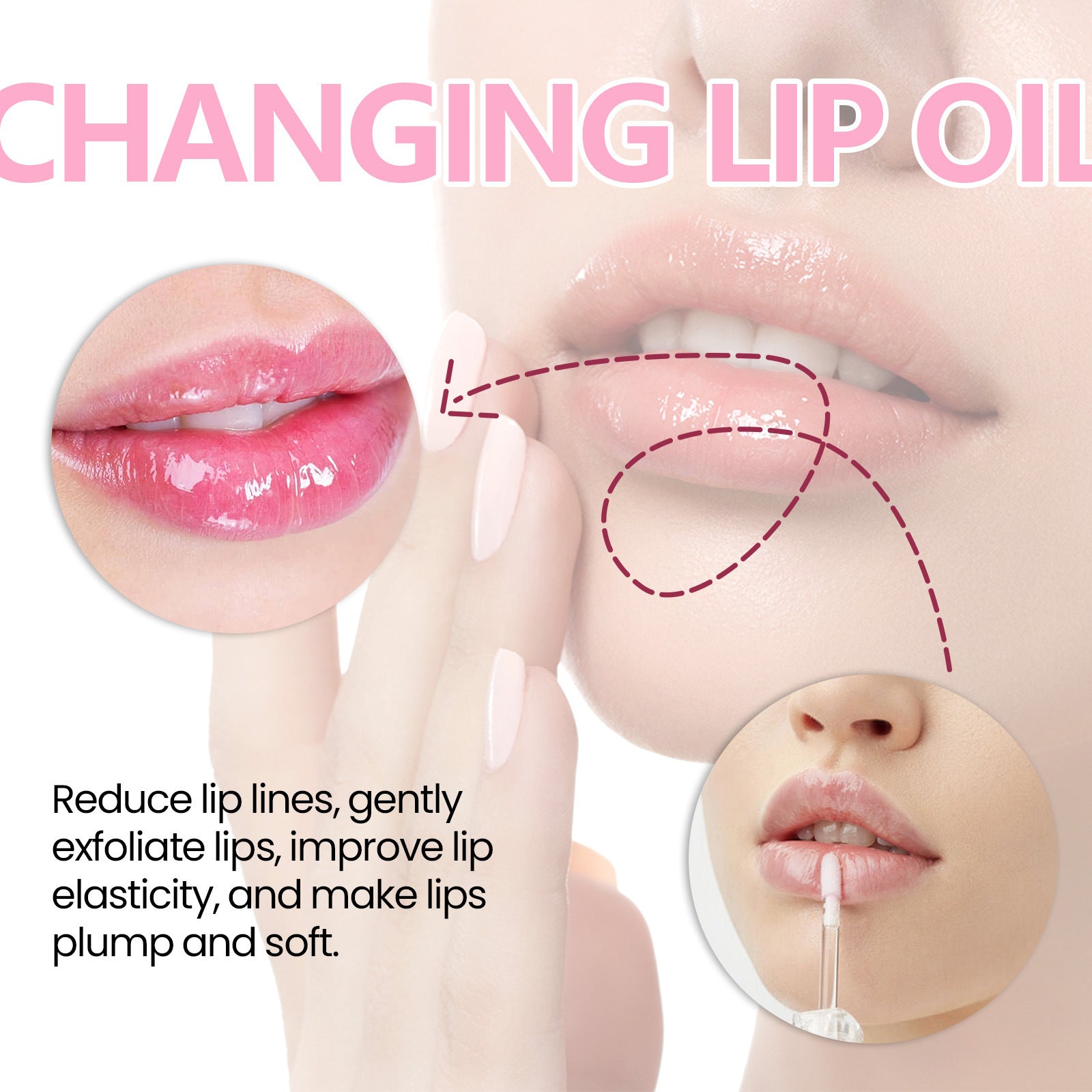 Color-changing lip oil for every mood