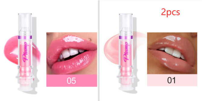 Moisturizing lips with a hint of spice