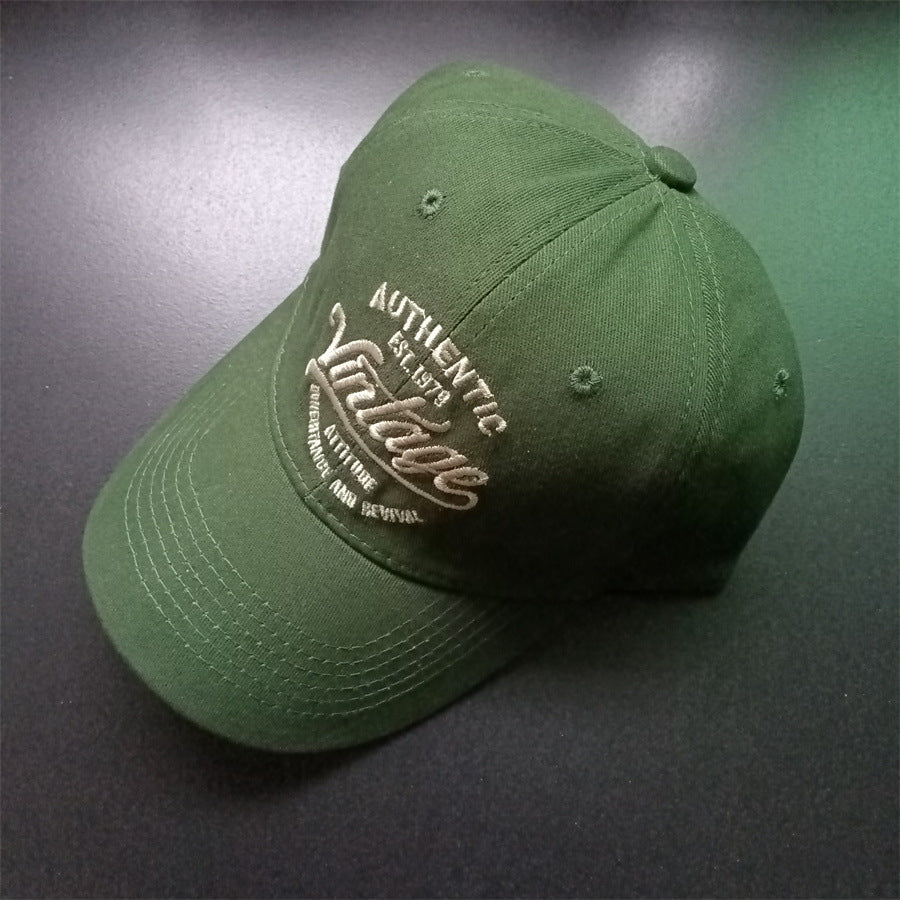 European And American Letter Baseball Cap