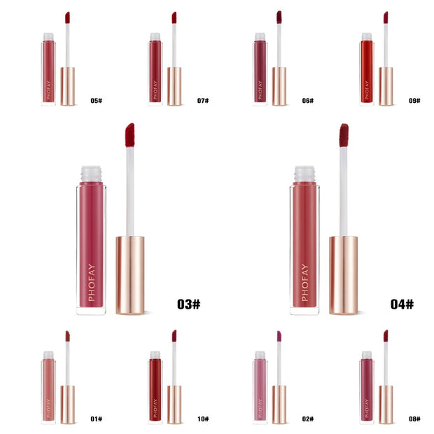 Lightweight lip gloss with radiant shine