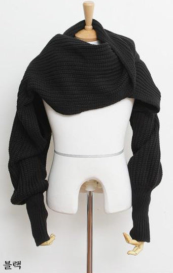 Scarf Cashmere Sweater