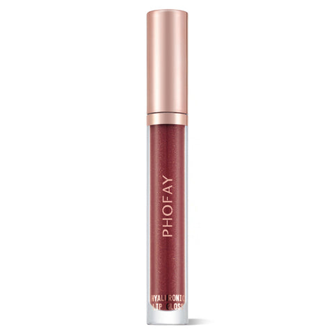 Moisturizing lip gloss with hyaluronic acid