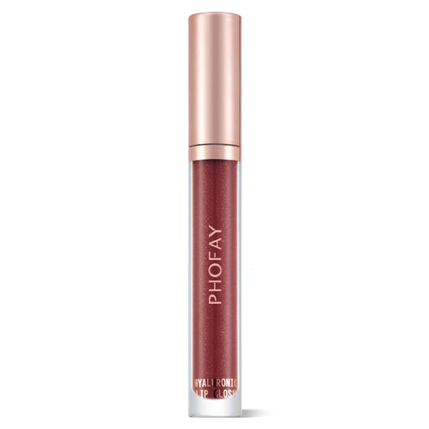 Moisturizing lip gloss with hyaluronic acid