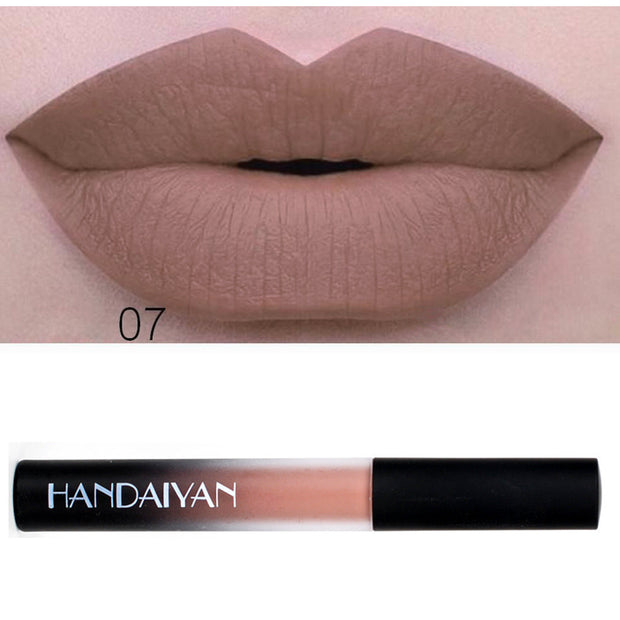 "Matte color that speaks louder than words