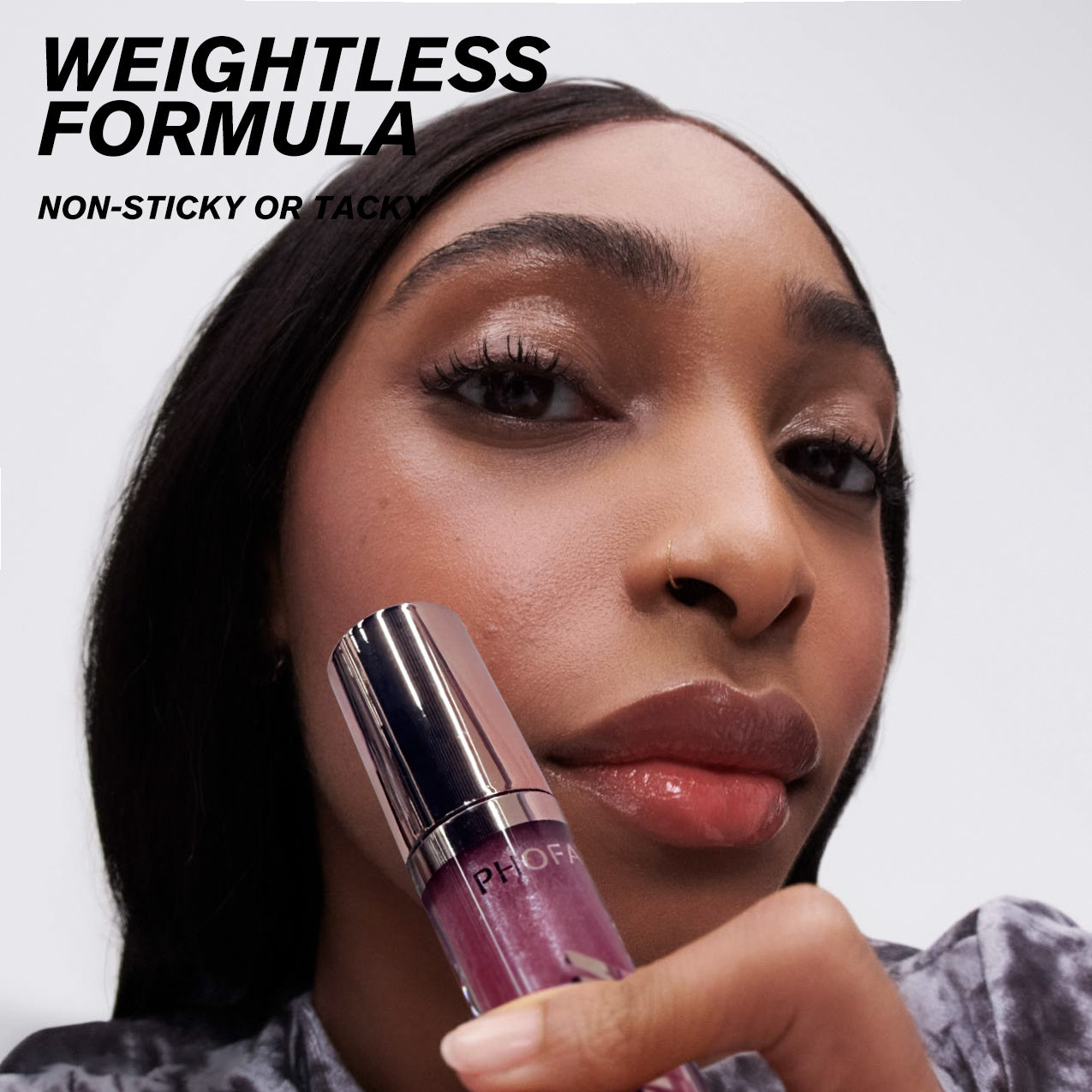 Gloss that nourishes while it shines