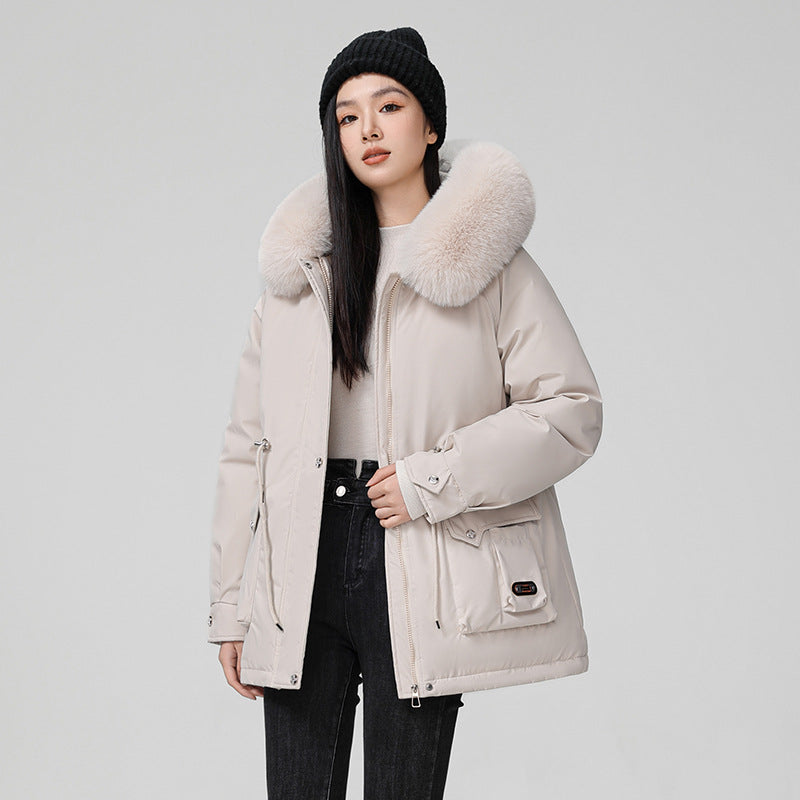 Loose Fit Solid Color Coat