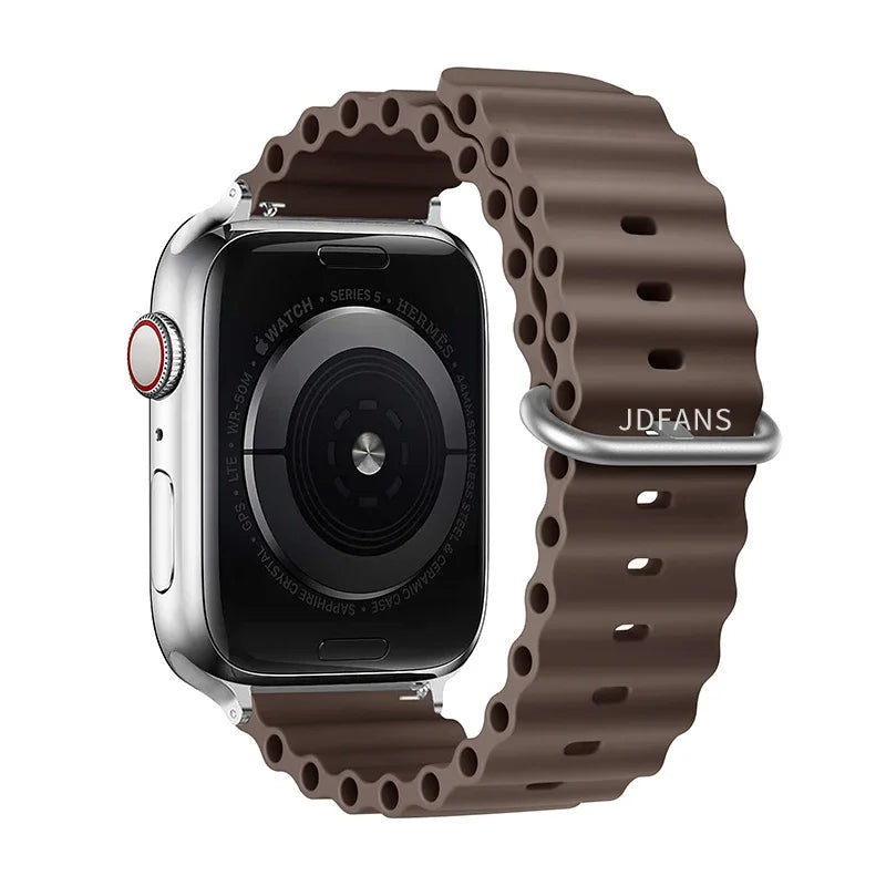 Ocean Band iWatch series 7 6 3 se 8 9 10 Apple Watch Straps