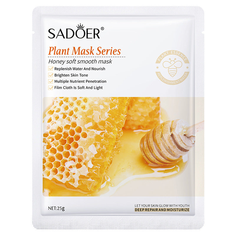 Plant-based facial mask for daily care