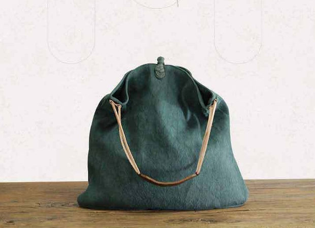 Casual Cotton-Linen Backpack