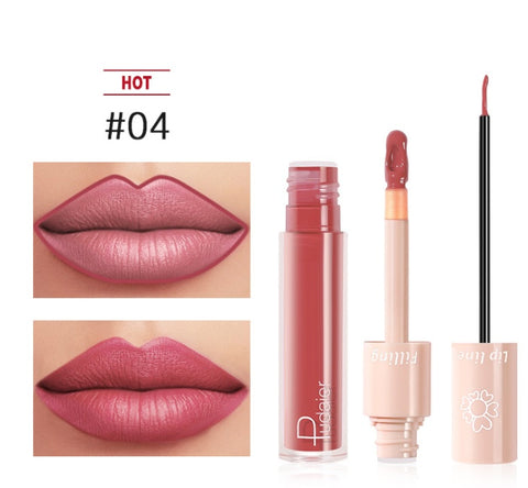 Matte confidence, glossy glam
