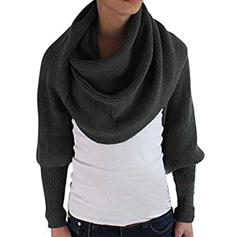Scarf Cashmere Sweater