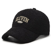 Winter Lambskin  Warm Baseball Cap