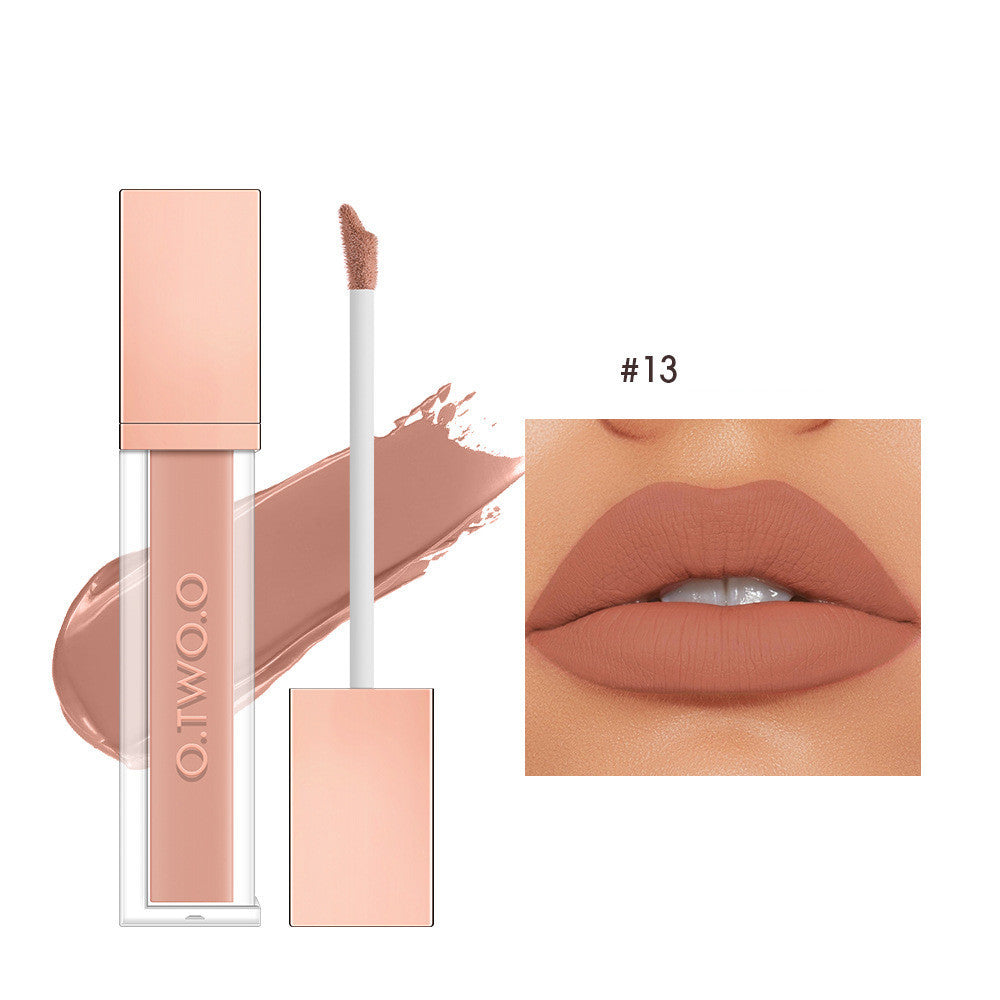 18-Color Fog Lip Glaze – Air-Matte