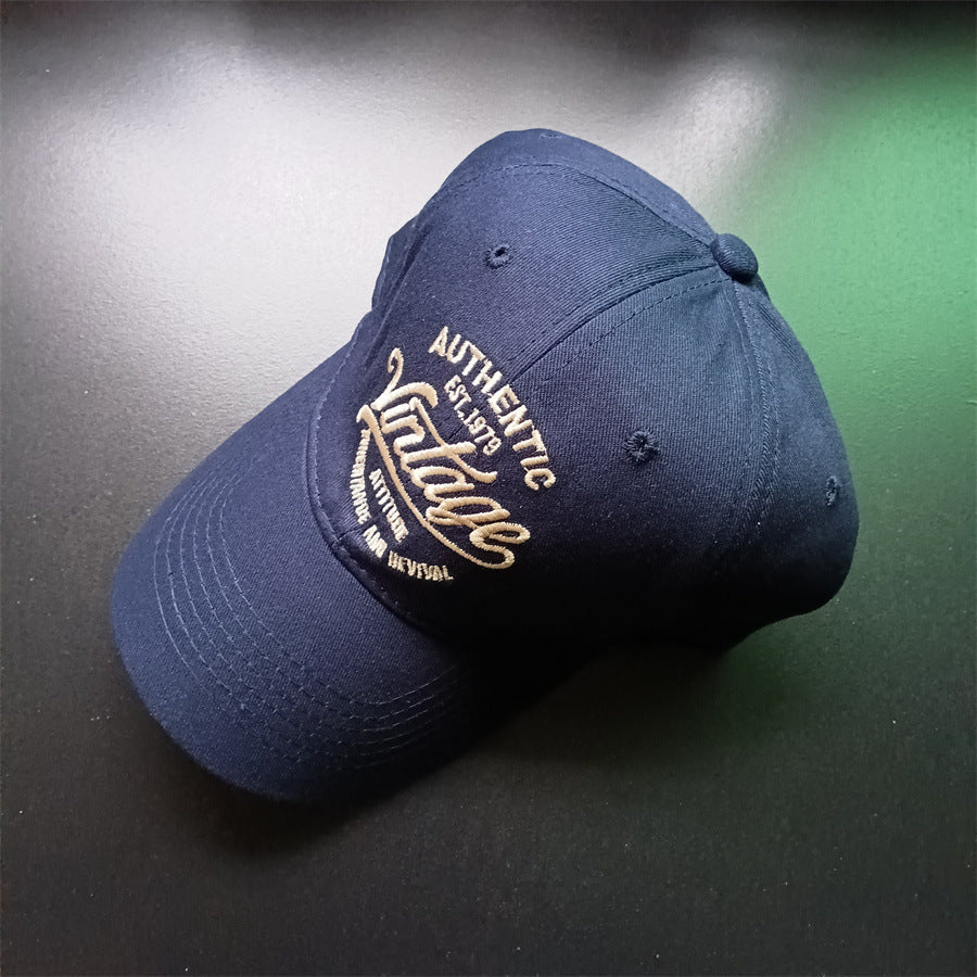 European And American Letter Baseball Cap