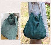 Casual Cotton-Linen Backpack