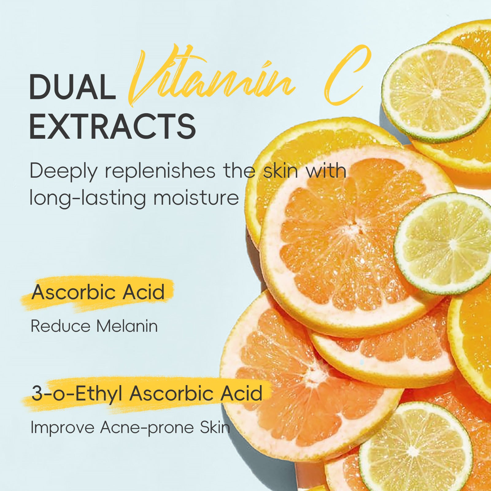 Brighten and hydrate with Vitamin C care