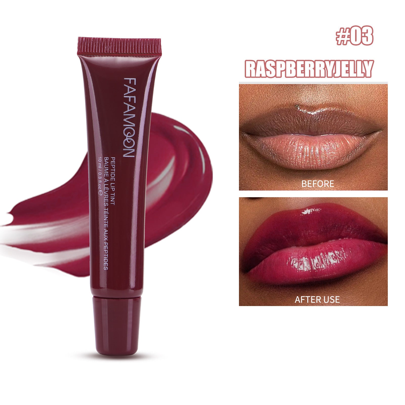 Tea-inspired lip gloss with style