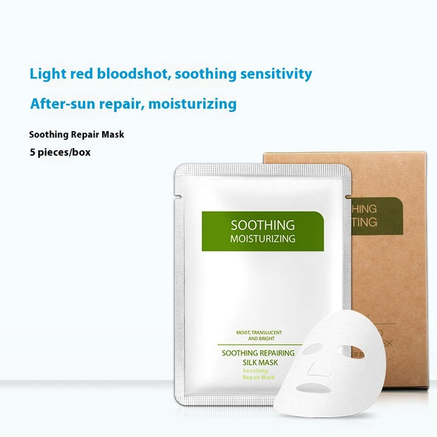 Gentle silk mask for ultimate hydration