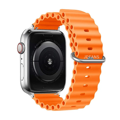 Ocean Band iWatch series 7 6 3 se 8 9 10 Apple Watch Straps