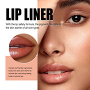Waterproof lip liner for smudge-free lips