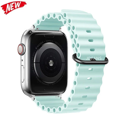 Ocean Band iWatch series 7 6 3 se 8 9 10 Apple Watch Straps