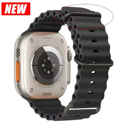 Ocean Band iWatch series 7 6 3 se 8 9 10 Apple Watch Straps