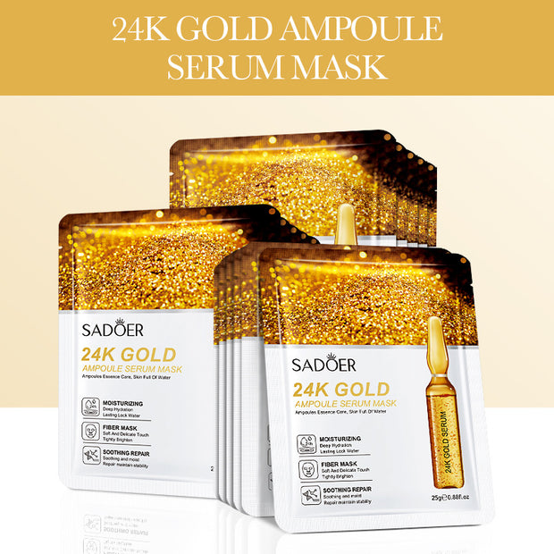 24K Gold Hydrating & Brightening Sheet Mask (25ml)