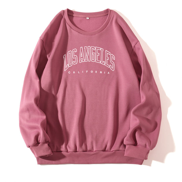 Unisex Crewneck Sweatshirt with Los Angeles Print
