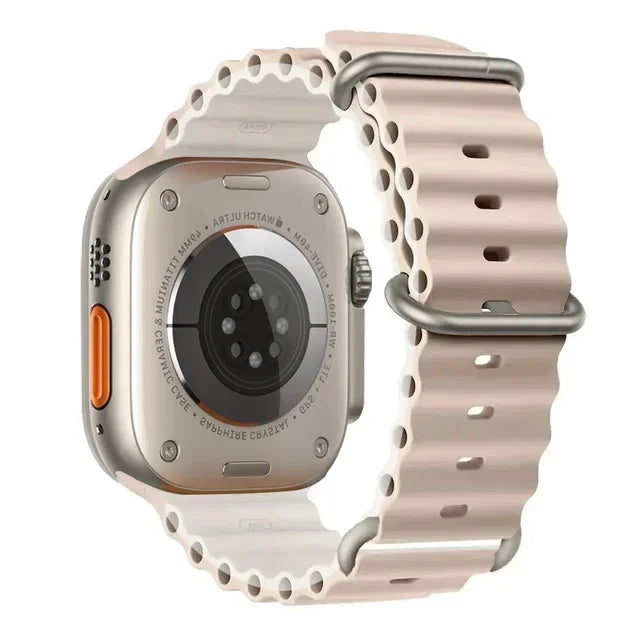 Ocean Band iWatch series 7 6 3 se 8 9 10 Apple Watch Straps
