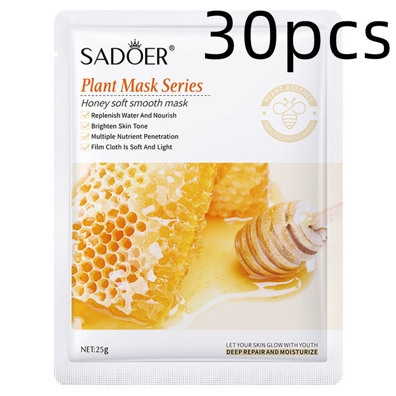 Moisturizing mask for a fresh complexion