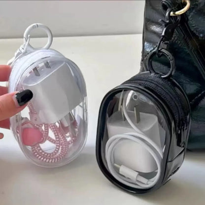 Labubu Clear Display Thickened Protective Storage PVC Materials Bag