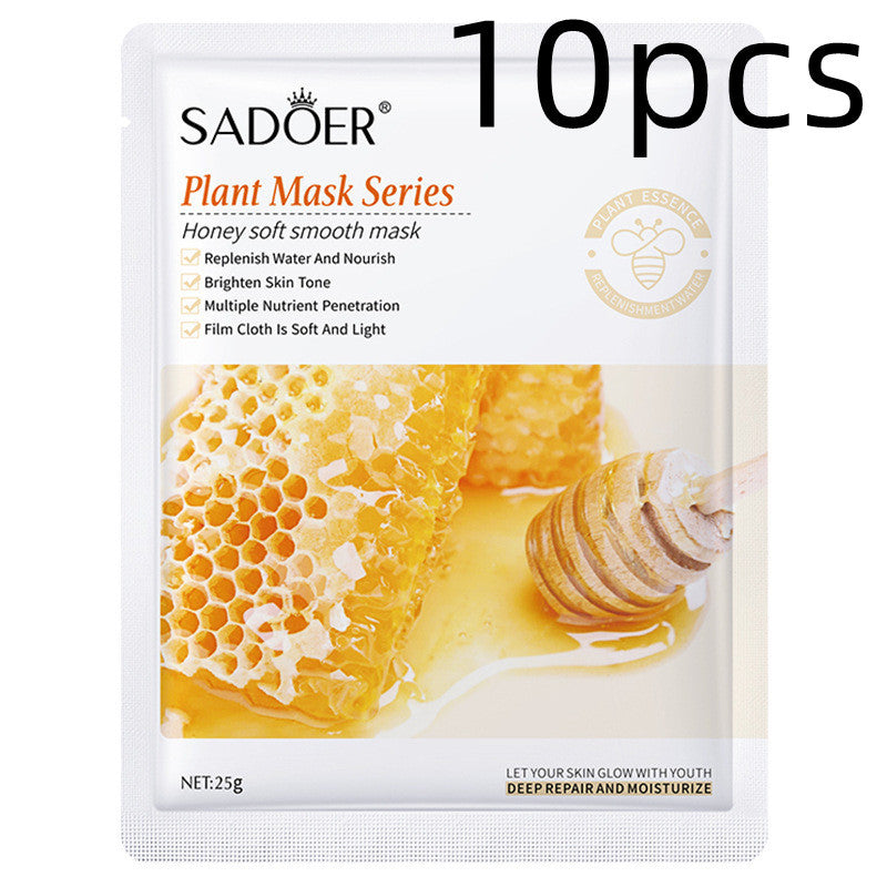 Plant-based facial mask for daily care