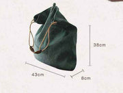 Casual Cotton-Linen Backpack