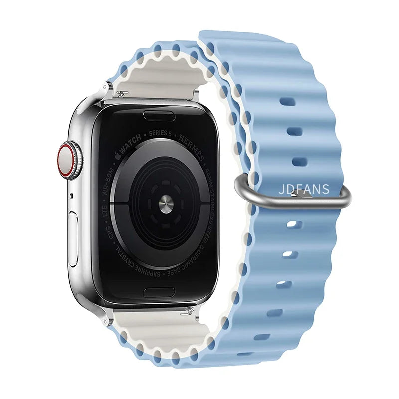 Ocean Band iWatch series 7 6 3 se 8 9 10 Apple Watch Straps